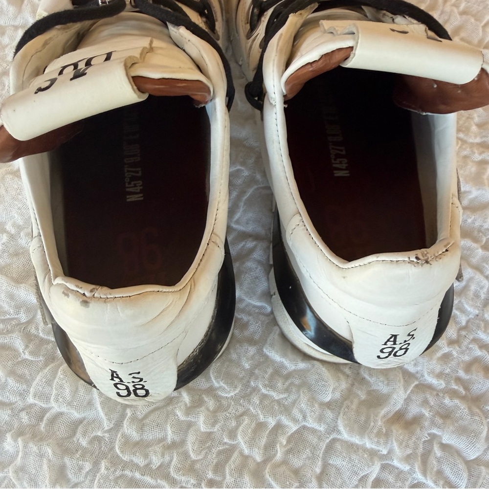 A.S.98 Denastar Leather Sneakers EU39/US8.5 - Picture 13 of 13